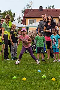 Podzimní Dětský Třebonín Petangue Open, obecní hřiště Dolní Třebonín 20.9.2014, foto: Lubor Mrázek