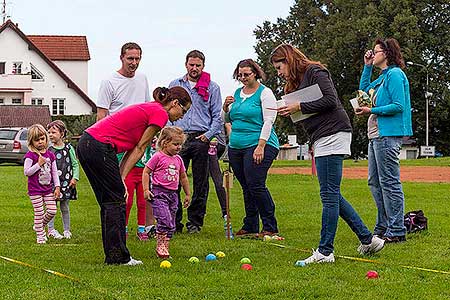 Podzimní Dětský Třebonín Petangue Open, obecní hřiště Dolní Třebonín 20.9.2014, foto: Lubor Mrázek