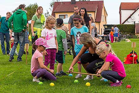 Podzimní Dětský Třebonín Petangue Open, obecní hřiště Dolní Třebonín 20.9.2014, foto: Lubor Mrázek