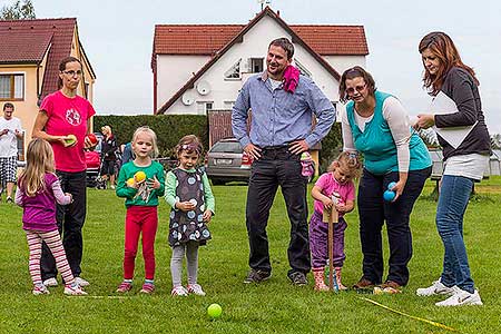 Podzimní Dětský Třebonín Petangue Open, obecní hřiště Dolní Třebonín 20.9.2014, foto: Lubor Mrázek