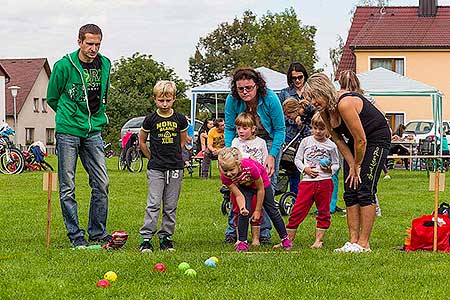 Podzimní Dětský Třebonín Petangue Open, obecní hřiště Dolní Třebonín 20.9.2014, foto: Lubor Mrázek