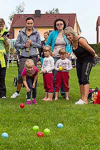 Podzimní Dětský Třebonín Petangue Open, obecní hřiště Dolní Třebonín 20.9.2014, foto: Lubor Mrázek