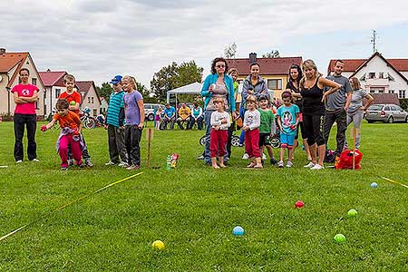 Podzimní Dětský Třebonín Petangue Open, obecní hřiště Dolní Třebonín 20.9.2014, foto: Lubor Mrázek