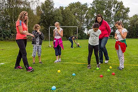 Podzimní Dětský Třebonín Petangue Open, obecní hřiště Dolní Třebonín 20.9.2014, foto: Lubor Mrázek