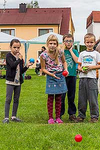 Podzimní Dětský Třebonín Petangue Open, obecní hřiště Dolní Třebonín 20.9.2014, foto: Lubor Mrázek