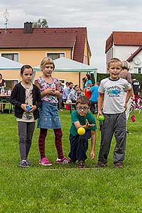 Podzimní Dětský Třebonín Petangue Open, obecní hřiště Dolní Třebonín 20.9.2014, foto: Lubor Mrázek