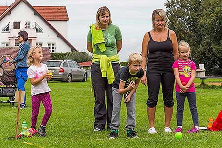 Podzimní Dětský Třebonín Petangue Open, obecní hřiště Dolní Třebonín 20.9.2014, foto: Lubor Mrázek