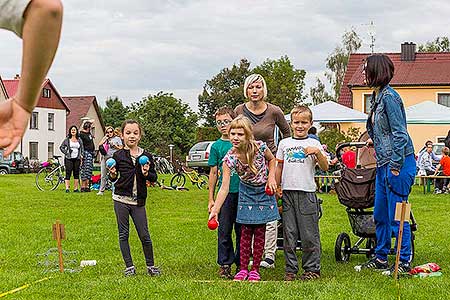 Podzimní Dětský Třebonín Petangue Open, obecní hřiště Dolní Třebonín 20.9.2014, foto: Lubor Mrázek