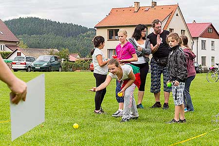 Podzimní Dětský Třebonín Petangue Open, obecní hřiště Dolní Třebonín 20.9.2014, foto: Lubor Mrázek